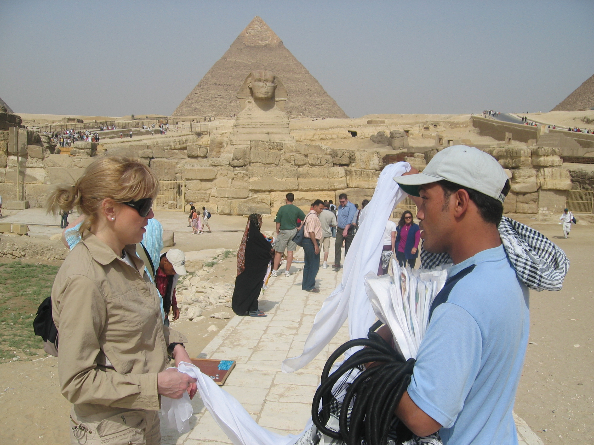 Egipto, 2007. Giza. Venta ambulante 