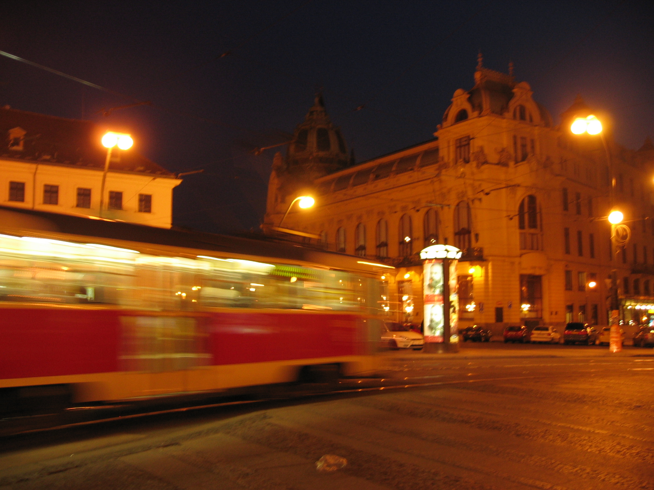 Praga, 2004. Tranvía