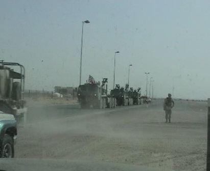Iraq 2003. Más vehículos militares