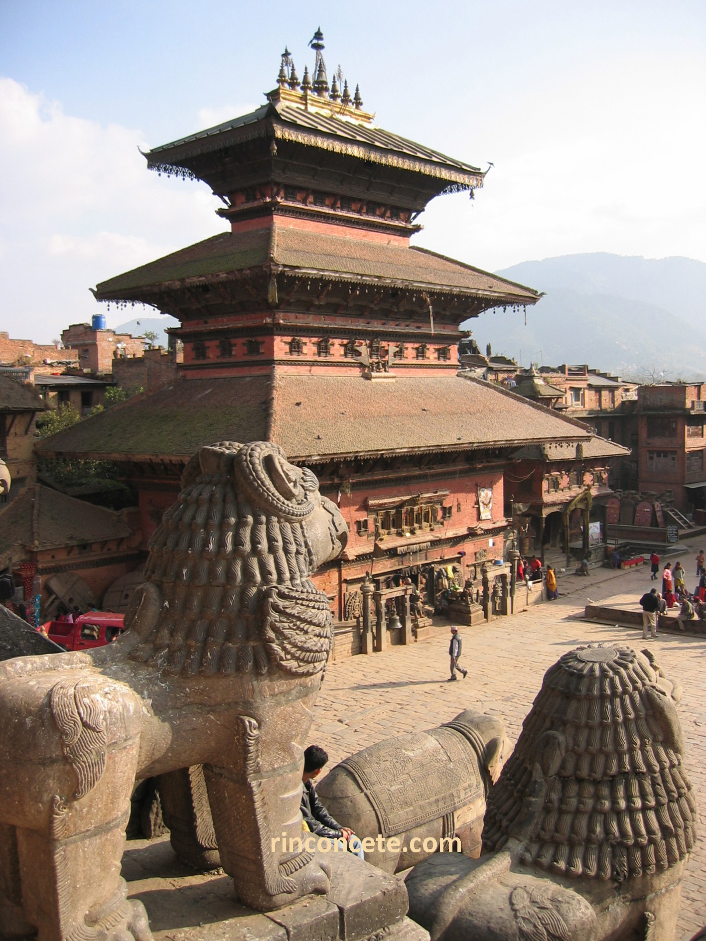 Nepal, 2004. Templo de Bhairav