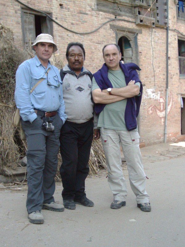 Nepal, 2004. Ángel, Burpa y yo