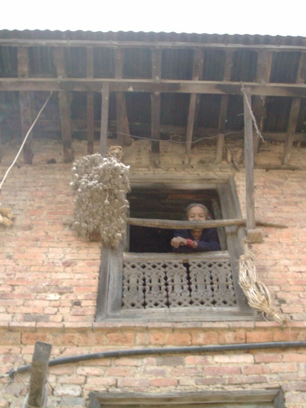 Nepal, 2004. Viendo la vida pasar