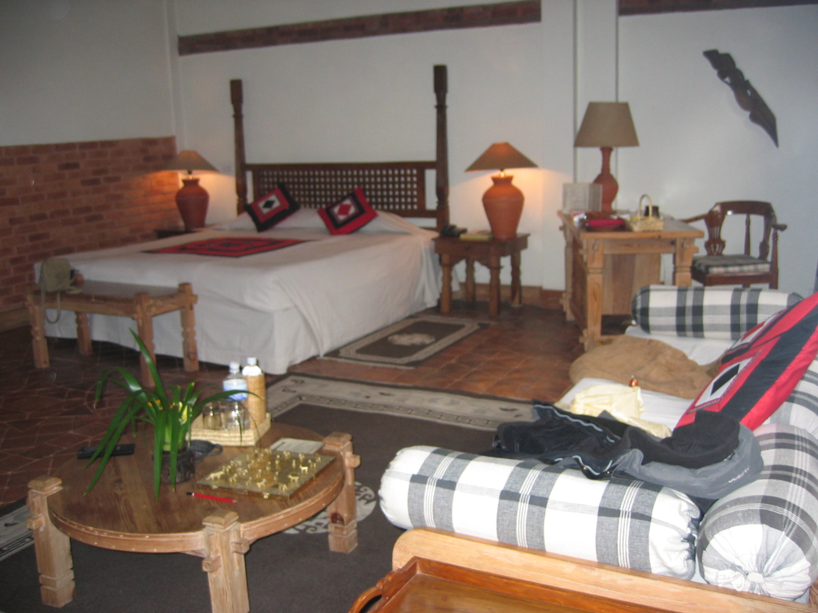 Nepal, 2004. The Dwarika's hotel